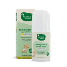 Mother Sparsh Tummy Roll On For Baby, Colic Relief, Constipation and Indigestion
