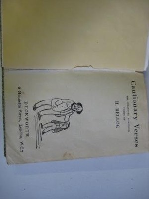 Cautionary Verses a Collection of Humorous Poems - Hilaire Belloc