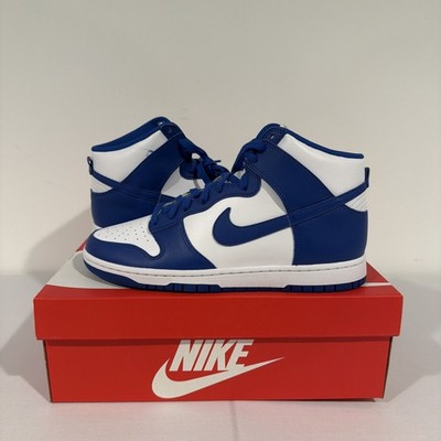 DD1399-102 Nike Dunk Retro High Game Royal Blue White Kentucky Size 11.5 M NEW