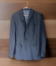 Hugo Boss Blazer Mens Large 44 Black Union Made in the USA