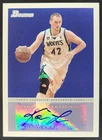 2009-10 Bowman 48 Kevin Love Auto #48A-KL Minnesota Timberwolves JP2
