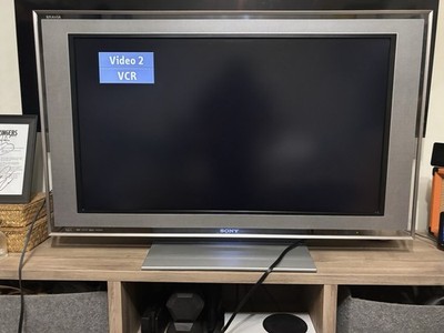 Sony KDL-40XBR2 2006 Flagship Retro Gaming LCD HD TV Television RCA HDMI PS3 Era