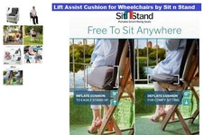 Sit n Stand Cushion for Assistance in standing up from Wheelchairs