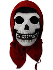 Misfits The Fiend Mask With Red Hood Costume Accessory