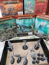 Age of Sigmar, Idoneth Deepkin army lot, mostly unpainted, some NIB, MSRP ~$750