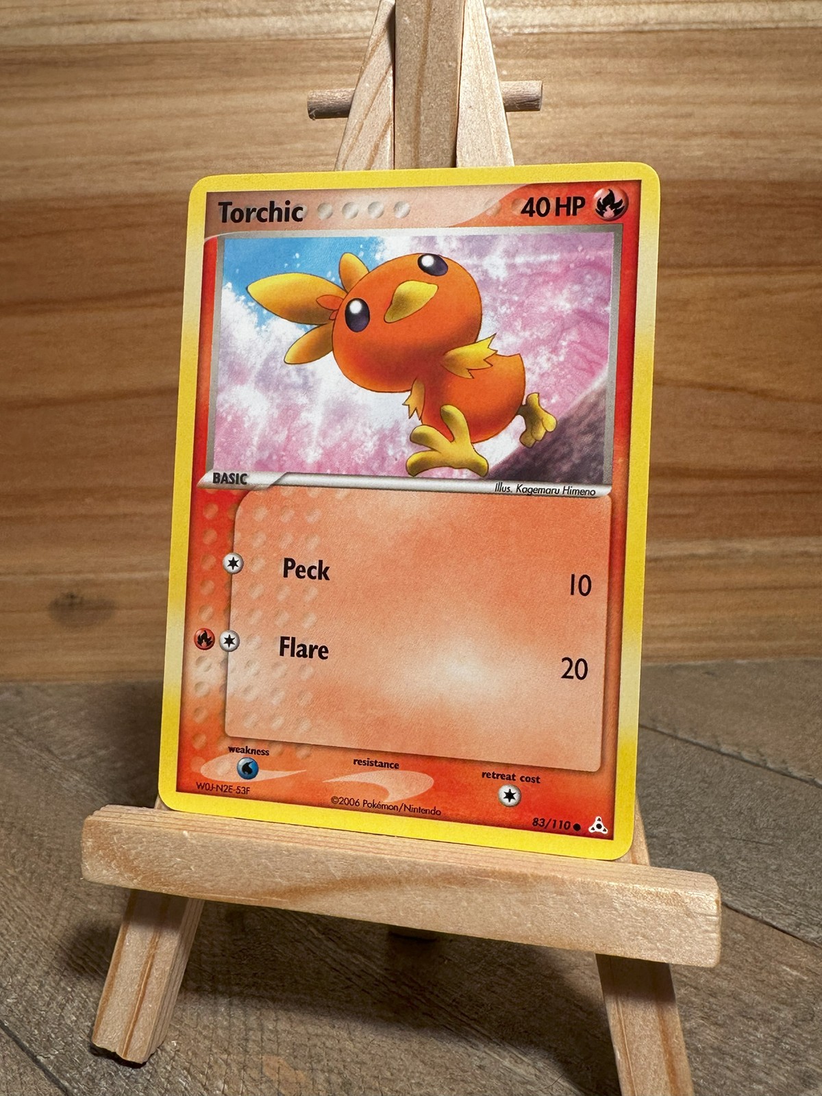 Pokemon Holon Phantoms Common Torchic #83/110 Near Mint or Better