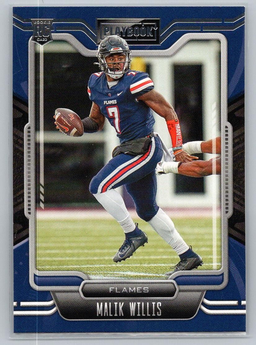 2022 Panini Chronicles Draft Picks #2 Malik Willis Playbook