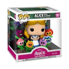 Figura Funko Pop Alicia en el País de las Maravillas con Flores 70 Aniversario Coleccionable
