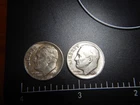 (2) 1950 S Roosevelt Dimes KEY DATE - 90% Silver - Low Mintage - Scarce Date
