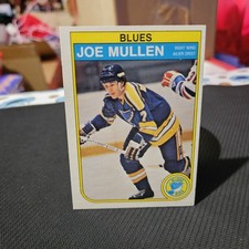 Joe Mullen 1982-83 O-Pee-Chee Hockey Rookie Card #307. rookie card picture