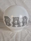 Vintage Retro Milk Glass Globe Bar Light Lamp Shade Mid Century Barware