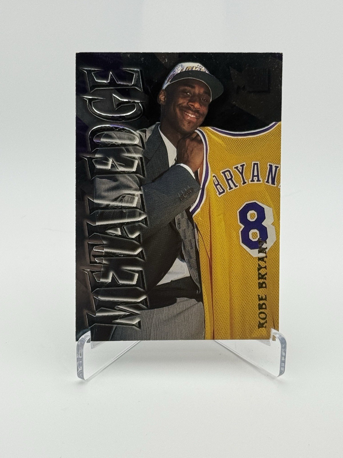 1996-97 Fleer Metal Metal Edge Kobe Bryant #15 Rookie RC HOF