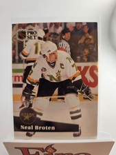 1991-92 Pro Set - Neal Broten #112 French Minnesota North Stars