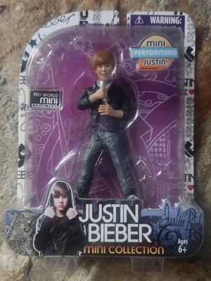 2011 Bravado Justin Bieber My World Mini Collection 4'' Figure NIB