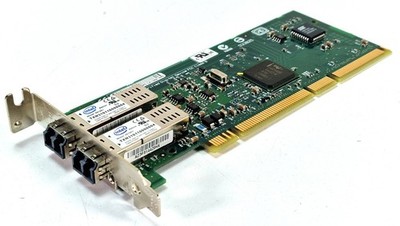 Intel PRO/1000 MF 2x LC 1000GBASE-SX PCI PCI-X 32/64-Bit Adapter LP PWLA8492MF