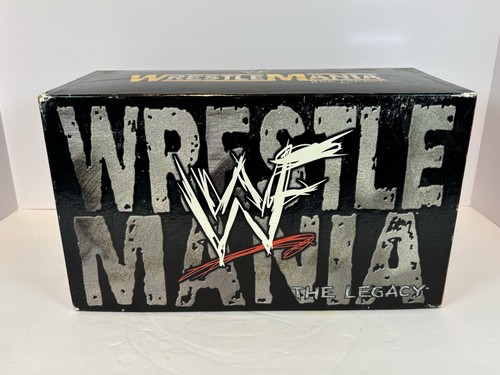 WWF WrestleMania The Legacy VHS Box Set 15 Tapes RARE S1 Vintage WWE