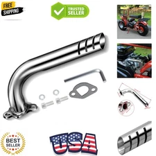 Upgrade Header Exhaust Pipe Kit for Non Hemi Predator 212cc 196cc 6.5HP GX160...