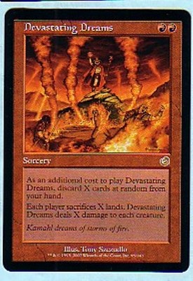 MTG 4X TORMENT DEVASTATING DREAMS NM MAGIC THE GATHERING SORCERY
