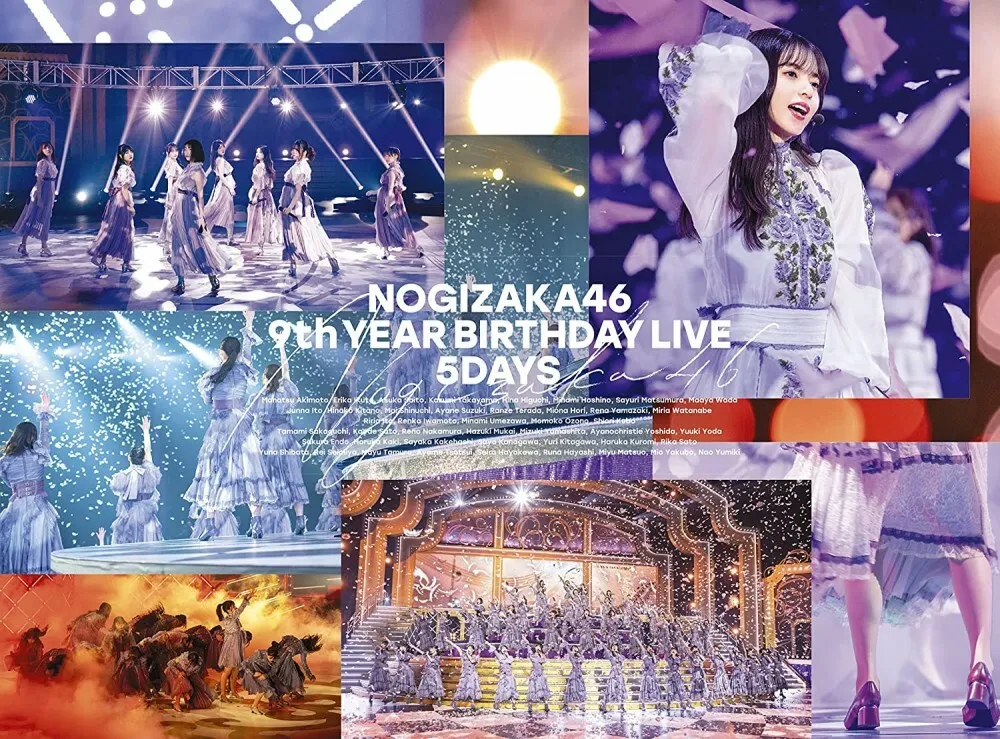 Nogizaka46 9th YEAR BIRTHDAY LIVE 5DAYS Limited Edition DVD Photobook Box  Japan