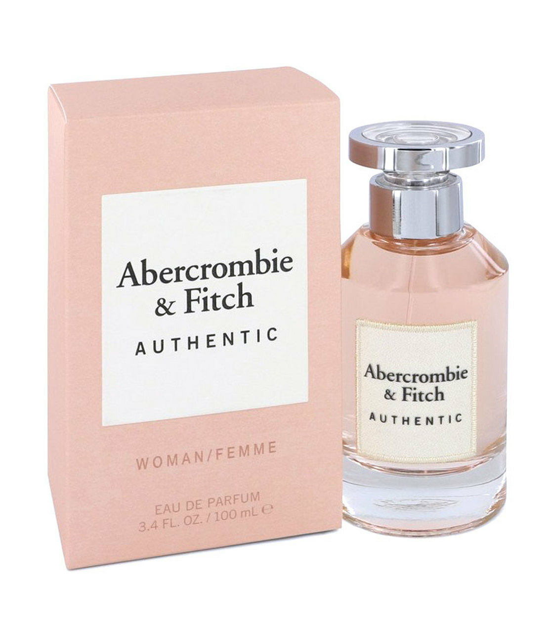 ABERCROMBIE & FITCH AUTHENTIC POUR FEMME 100ML EDP SPRAY PERFUME