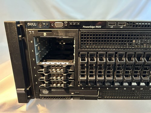 PowerEdge R920 Server 4xE7-4890 V2 2.8Ghz 60C 768GB H730P iDRAC7 4x1100W NoHDDs - Picture 2 of 16