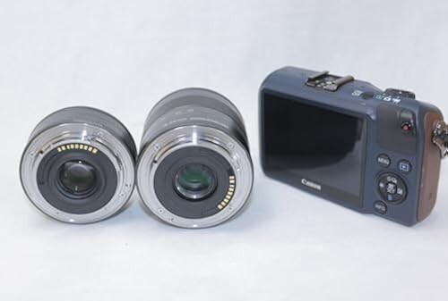 Canon EOS M Bay Blue w/18-55mm IS and 22mm STM Double Lens Kit - Picture 6 of 6