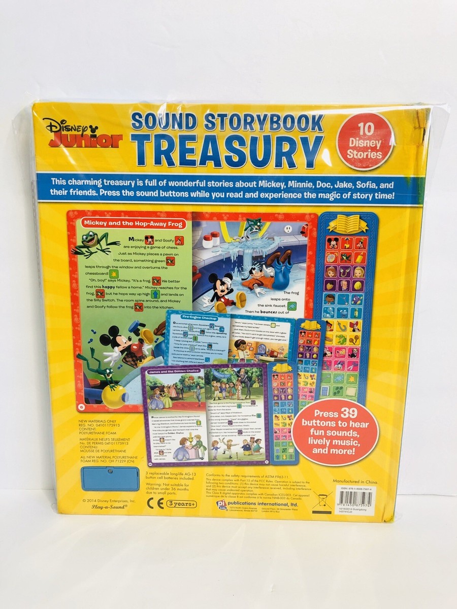 Disney Jr. Sound Storybook Treasury by Publications