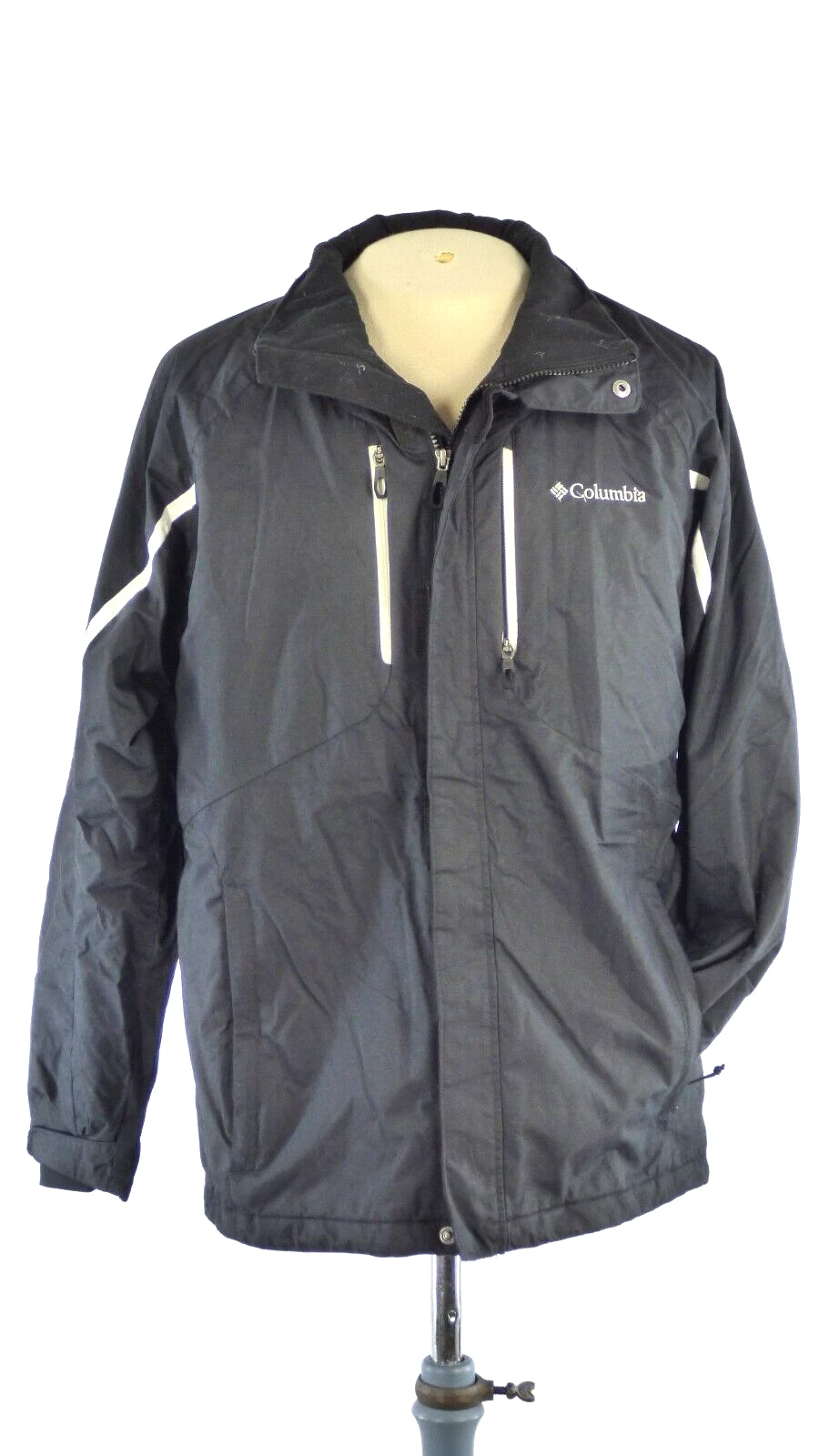 Columbia Snow Rain Interchange Waterproof Mens Jacket Omni Heath 3-in-1 Size M