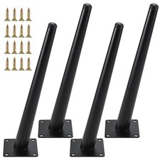 RealPlus 16 Inch Furniture Legs, Heavy Duty Metal Replacement Legs for Bench