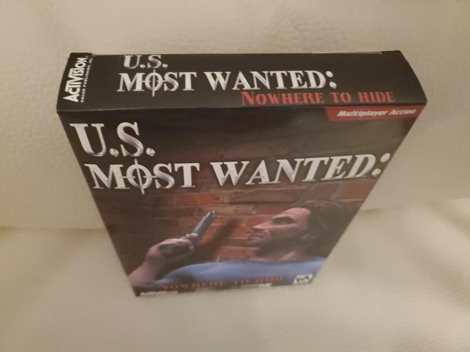 U.S. MOST WANTED Nowhere to Hide PC Game Brand New Sealed in Retail Box - Image 3 of 4