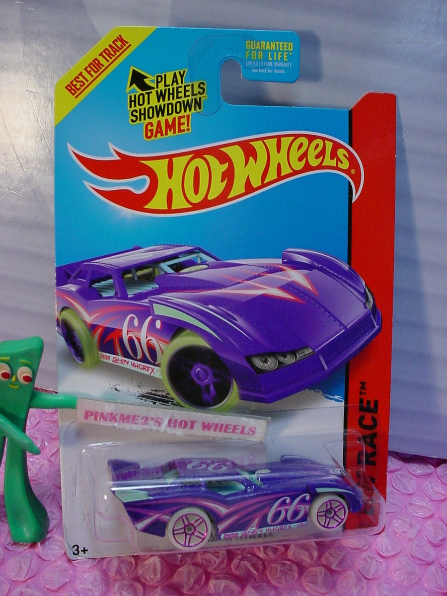 2015 Hot Wheels MAXIMUM LEEWAY #167 US☆purple;66;;pr5 Glow Dark
