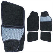 Car Floor Mats Universal Non Slip Waterproof High Quality Carpet or Rubber 4pc