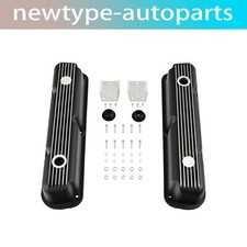 Small Block Mopar Plymouth For Dodge Chrysler Valve Covers 318 340 360 Black