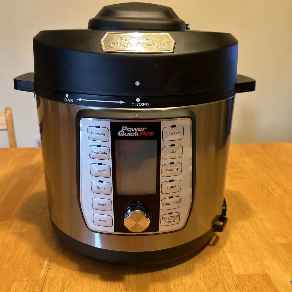 Power Quick Pot 6 Quart Pressure Cooker 1200w 8 In 1 Multicooker Y6D—36  Tested