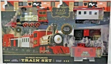 F.A.O. Schwarz 30 Piece Motorized Train Set ~ Brand New In Box