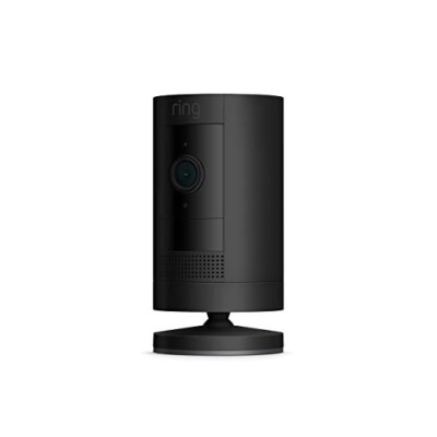 Ring Stick Up Cam Akku HD Überwachungskamera Zwei-Wege Sprechen Alexa Bewegungserkennung