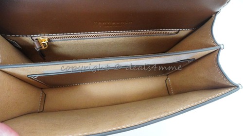 Tory Burch 90467 Miller Basketweave Small Shoulder Bag in Star Anise MSRP $ 658 - Picture 7 of 12