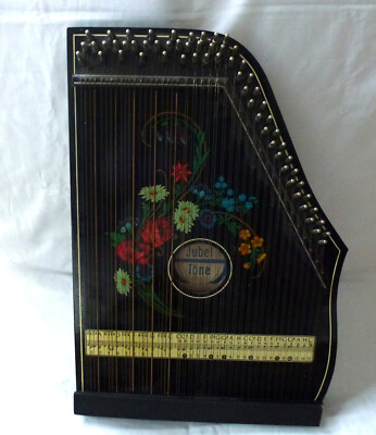 alte Zither Jubeltöne Harfen Zither Mandoline Harp Violine Zither Musik