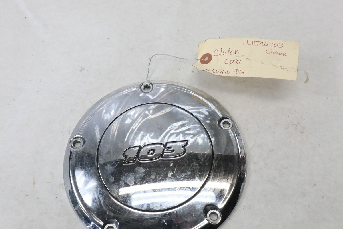 ②ダイニング　ヴィンテージ OEM Harley Davidson Clutch Derby Cover 