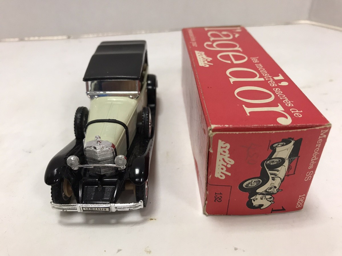 Solido 1/43 - Mercedes 540K Cabriolet Bleue 4086 Solido 1/43 - Mercedes 540K Cabriolet Bleue 4086