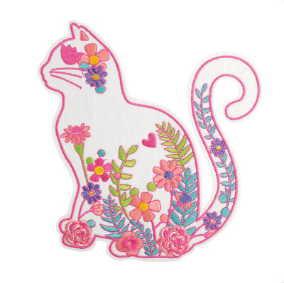 ELLU Garfield Patch Gatto Ricamato Distintivo Ferro Cucire su Vestiti Borsa Ricamo Applique