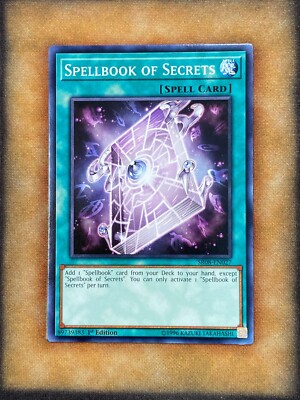 Yugioh Spellbook of Secrets SR08-EN027 Common 1st Ed NM | eBay