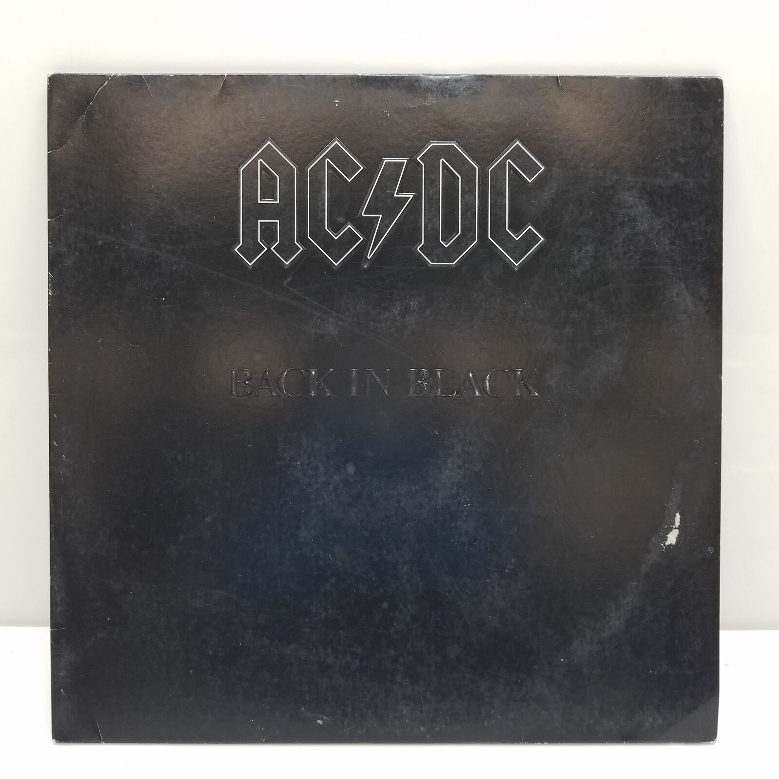 Untested AC/DC - Back In Black - Record LP Vinyl Album- 1980