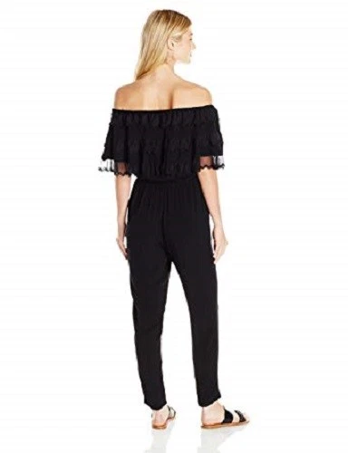 Sexy Traje de Diseñador Negro Ella Moss Damas, Talla Mediana, 10-12, NUEVO  Foto 2 de 4