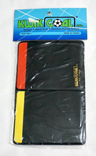 Kwik Goal Referee Wallet with Yellow Red Card Score Sheets, RW-1 New Sealed