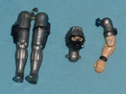 vintage G.I. GI JOE gijoe MISSION BRAZIL WET SUIT BODY PARTS LOT #3 - L arm legs