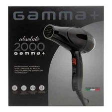 Gamma+ Absolute 2000 Professional Hair Dryer Black | GPA2000B