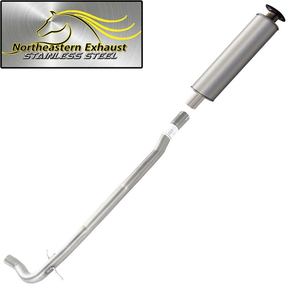 Tubo resonador de escape de acero inoxidable se adapta a: 2001-2009 Volvo S60 2,3 L 2,4 L 2,5 L Foto 4 de 4