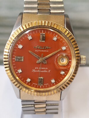 FELCA SPORTMASTER X 25 JEWELS AUTOMATIC 9182-2GF-X SWISS MEN'S