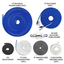 CT Sounds 8 Gauge 1000 Watt OFC Amp Wiring Kit (AMPKIT-8GA-ELITE)